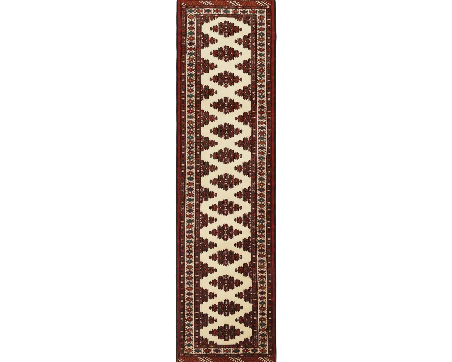 Torkaman Fine orientalisk matta 80 x 296 cm