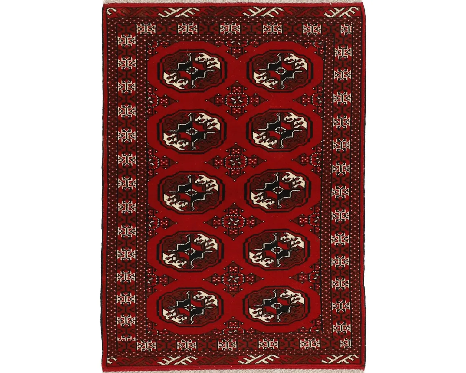 Torkaman orientalisk matta 101 x 144 cm