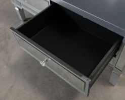 TV-bänk silver