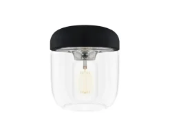 Umage Acorn lampskärm svart / polerad stål
