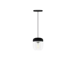 Umage Acorn lampskärm svart / polerad stål