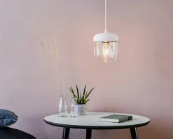 Umage Acorn lampskärm vit / polerad mässing