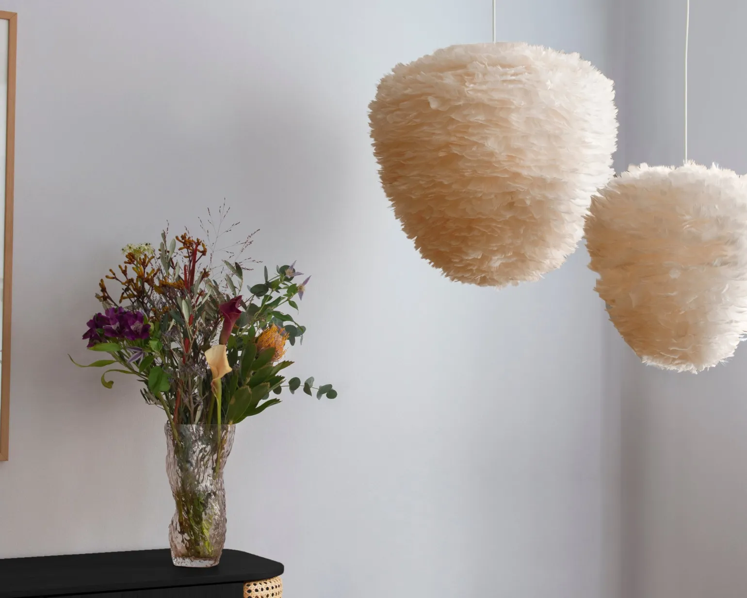 Umage Eos Evia Medium lampskärm ljusbrun