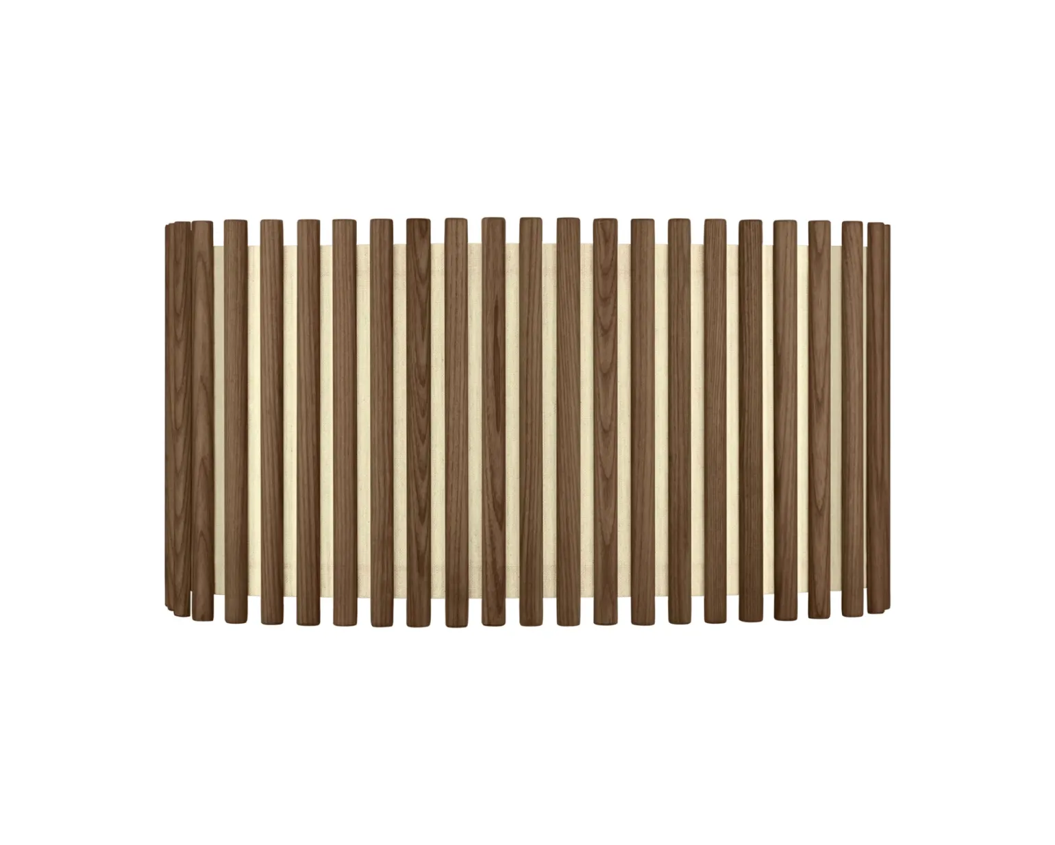 Umage Komorebi Large Rectangular lampskärm mörkbetsad ek