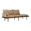 Umage Lounge Around 3-sits soffa mörkbetsad ek / Sugar Brown