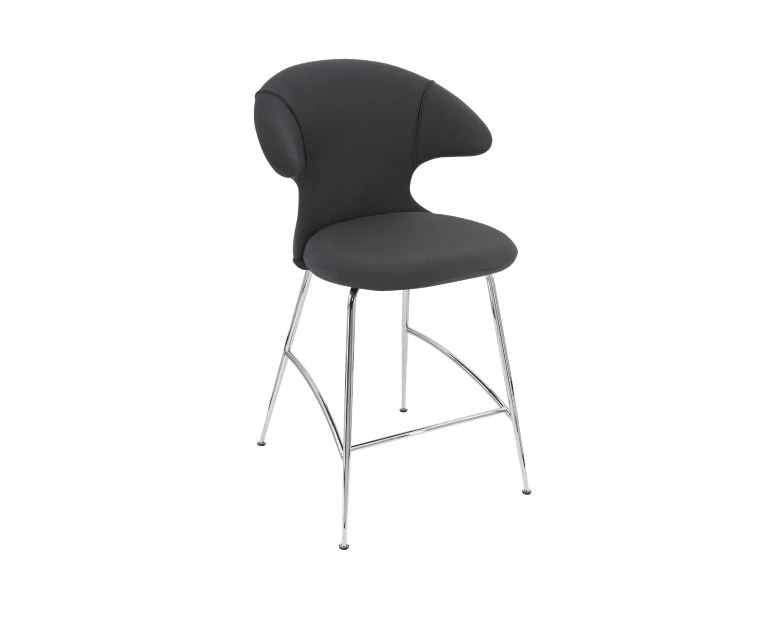 Umage Time Flies Counter stol 65 cm krom / Shadow