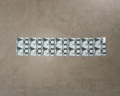 Varg Designkollektiv Stad matta 70 x 350 cm blå