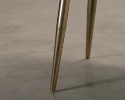 Velvet Deluxe matstol blå / guld, set om 2