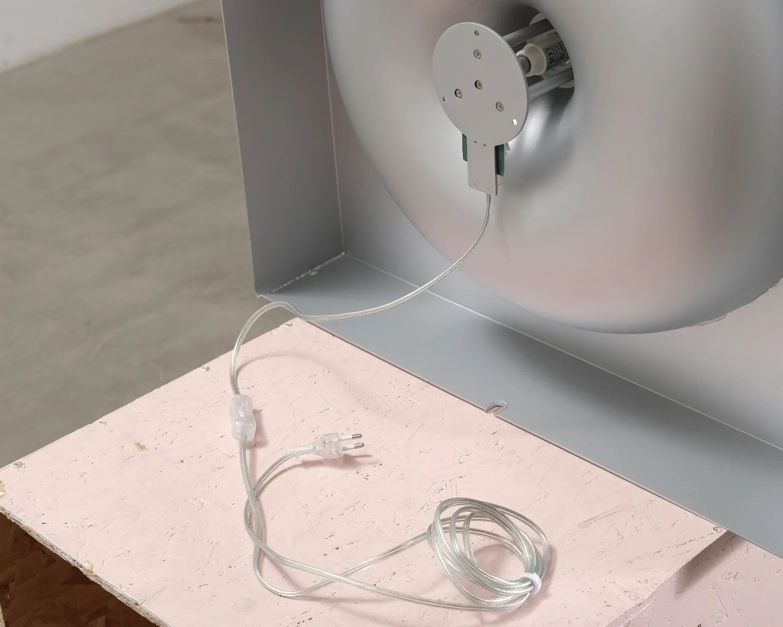 Verpan Spiegel vägglampa aluminium