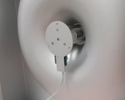 Verpan Spiegel vägglampa aluminium