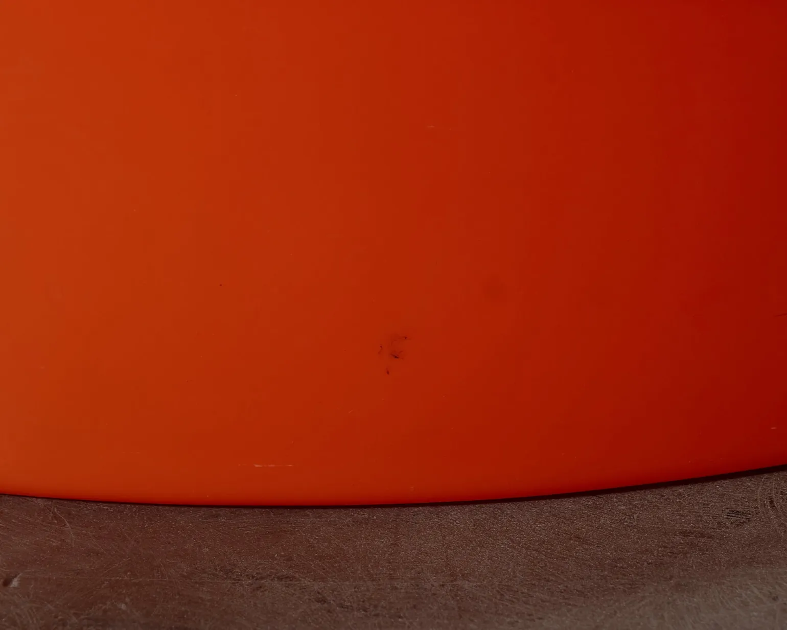 Verpan Verner Panton Ilumesa soffbord / lampa orange (vintage)