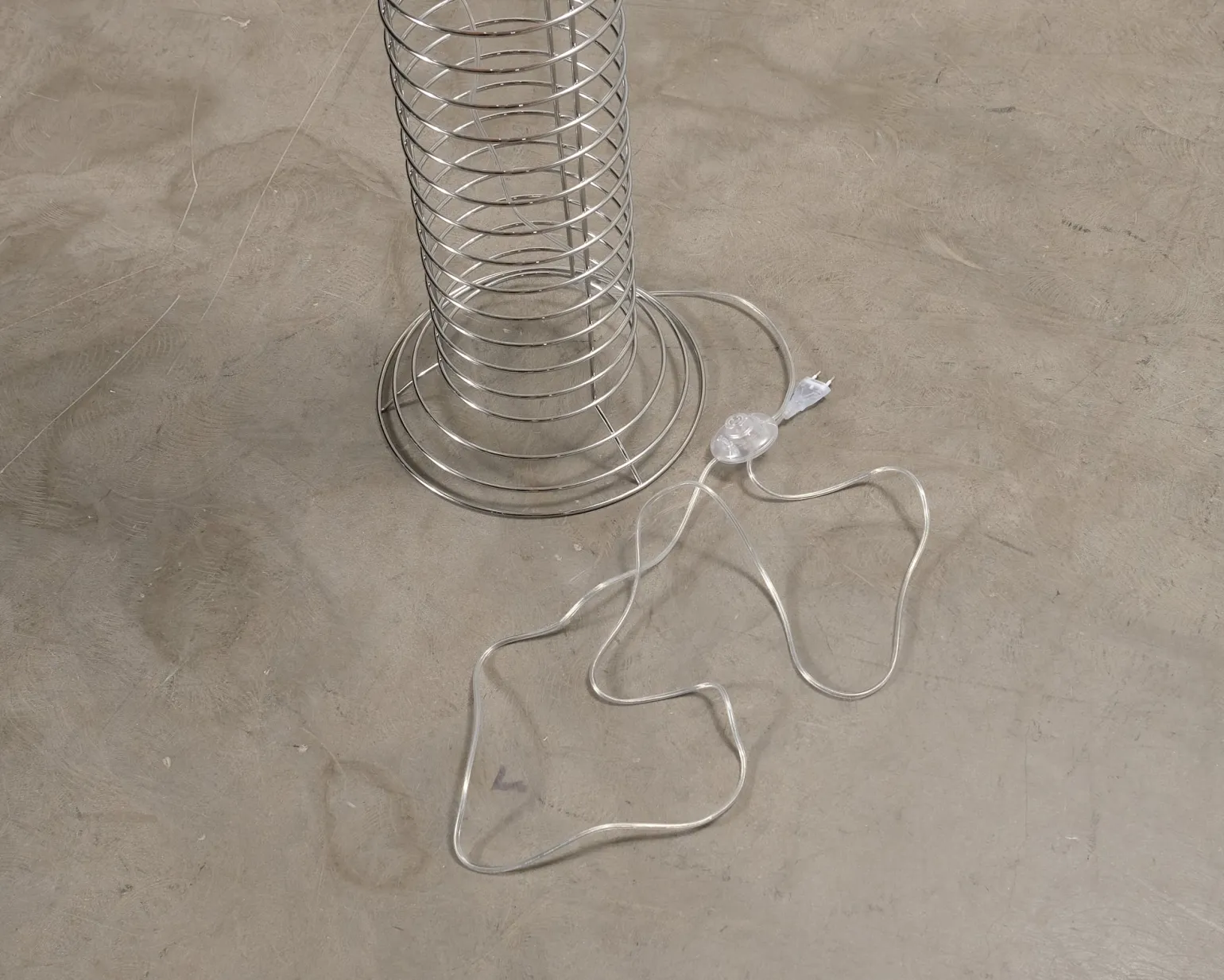 Verpan Wire golvlampa orange