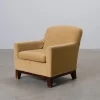 Vintage Borg fåtölj gul
