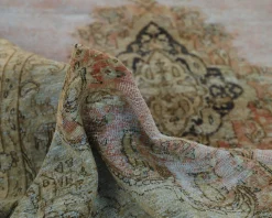 Vintage Kerman Fine orientalisk matta 211 x 301 cm