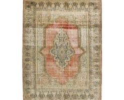 Vintage Kerman Fine orientalisk matta 268 x 358 cm