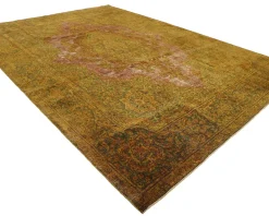 Vintage Kerman orientalisk matta 296 x 409 cm