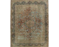 Vintage Kerman orientalisk matta 300 x 393 cm