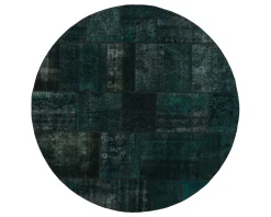 Vintage Patchwork orientalisk matta ø 250 cm