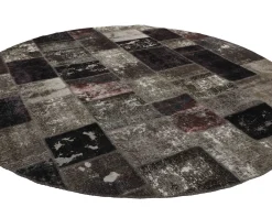 Vintage Patchwork orientalisk matta ø 300 cm