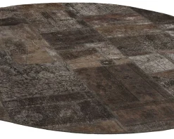 Vintage Patchwork orientalisk matta ø 250 cm
