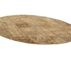 Vintage Patchwork orientalisk matta ø 250 cm