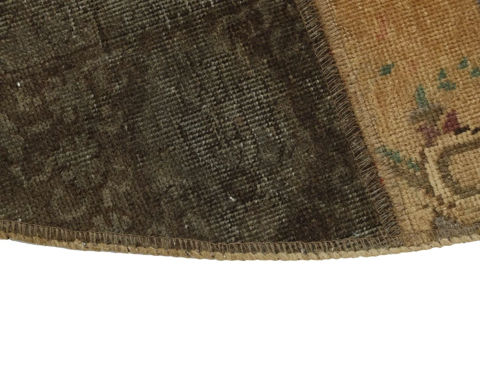 Vintage Patchwork orientalisk matta ø 200 cm