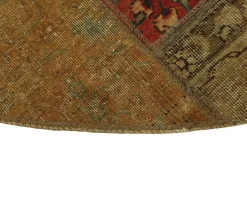 Vintage Patchwork orientalisk matta ø 200 cm