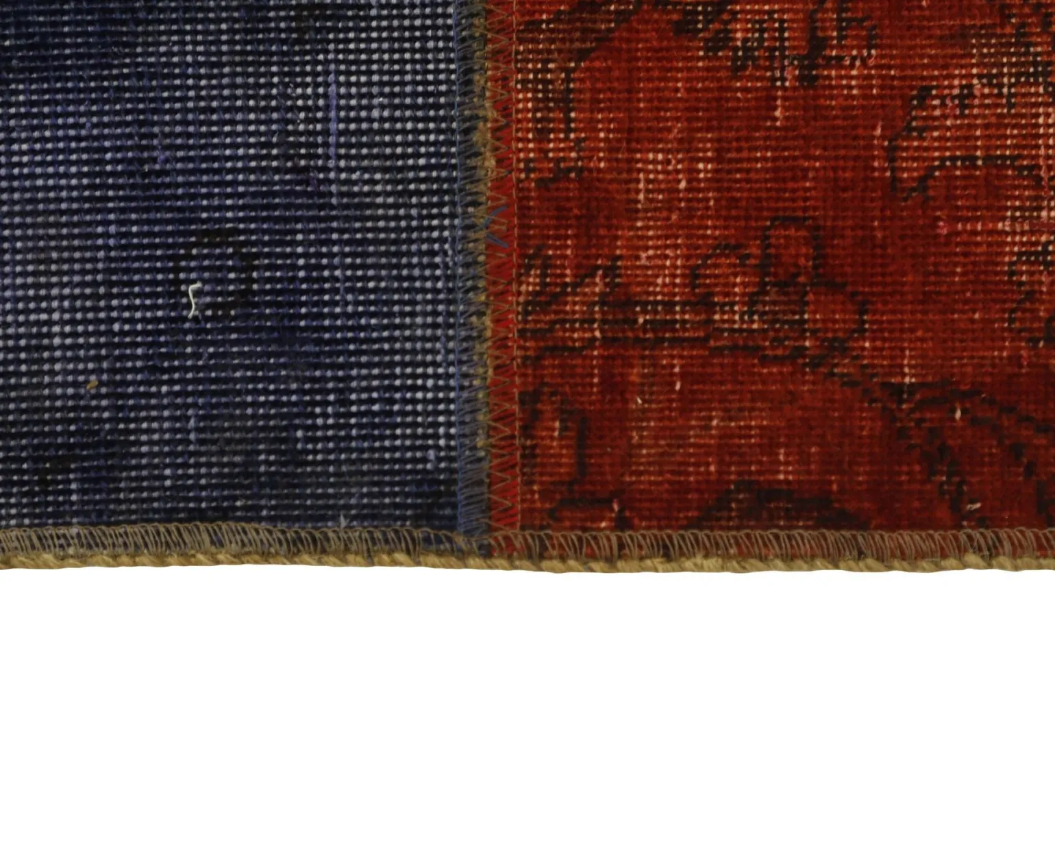 Vintage Patchwork orientalisk matta 202 x 253 cm