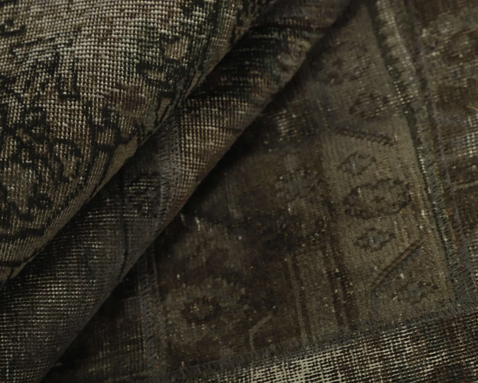 Vintage Patchwork orientalisk matta 205 x 256 cm