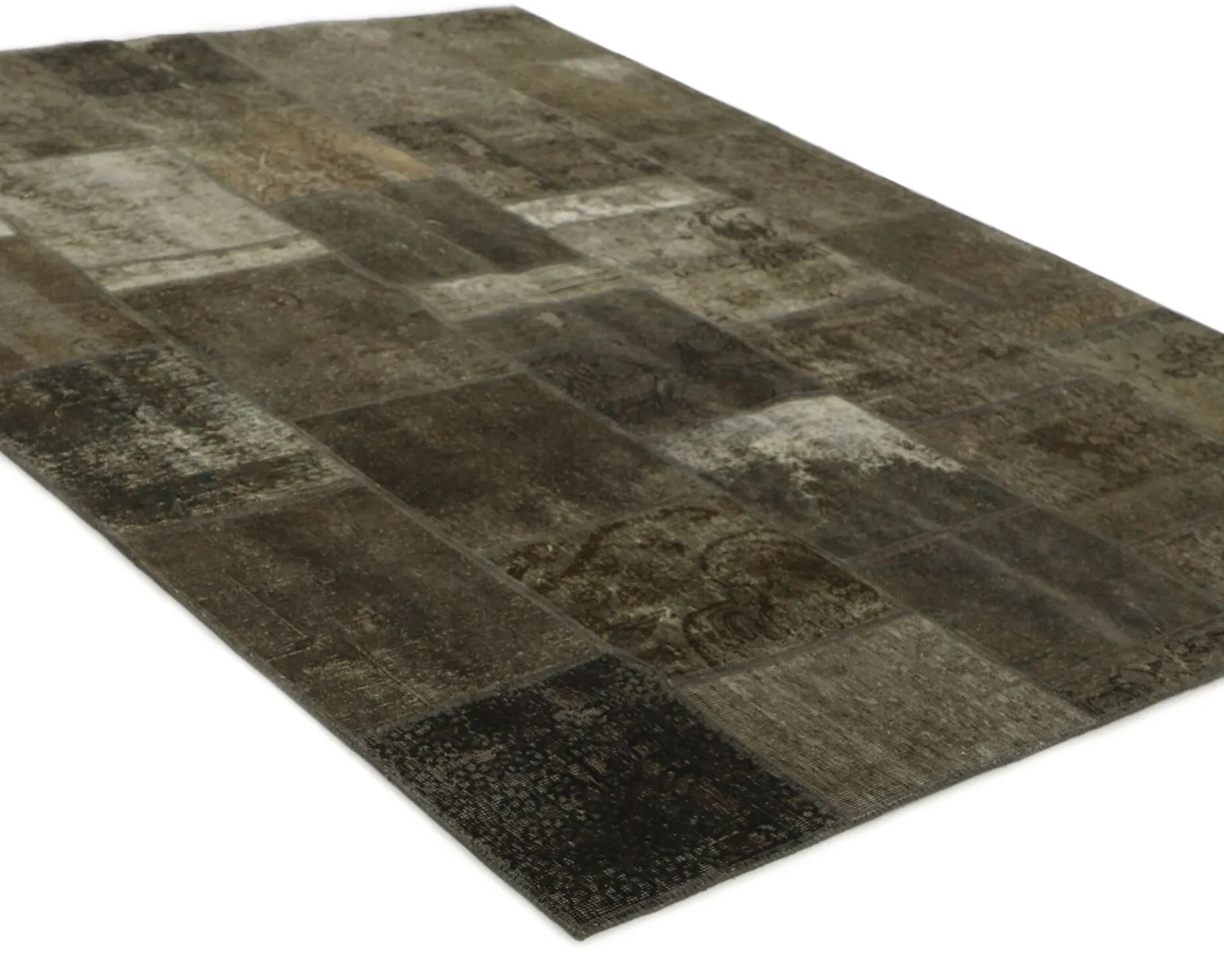 Vintage Patchwork orientalisk matta 200 x 257 cm