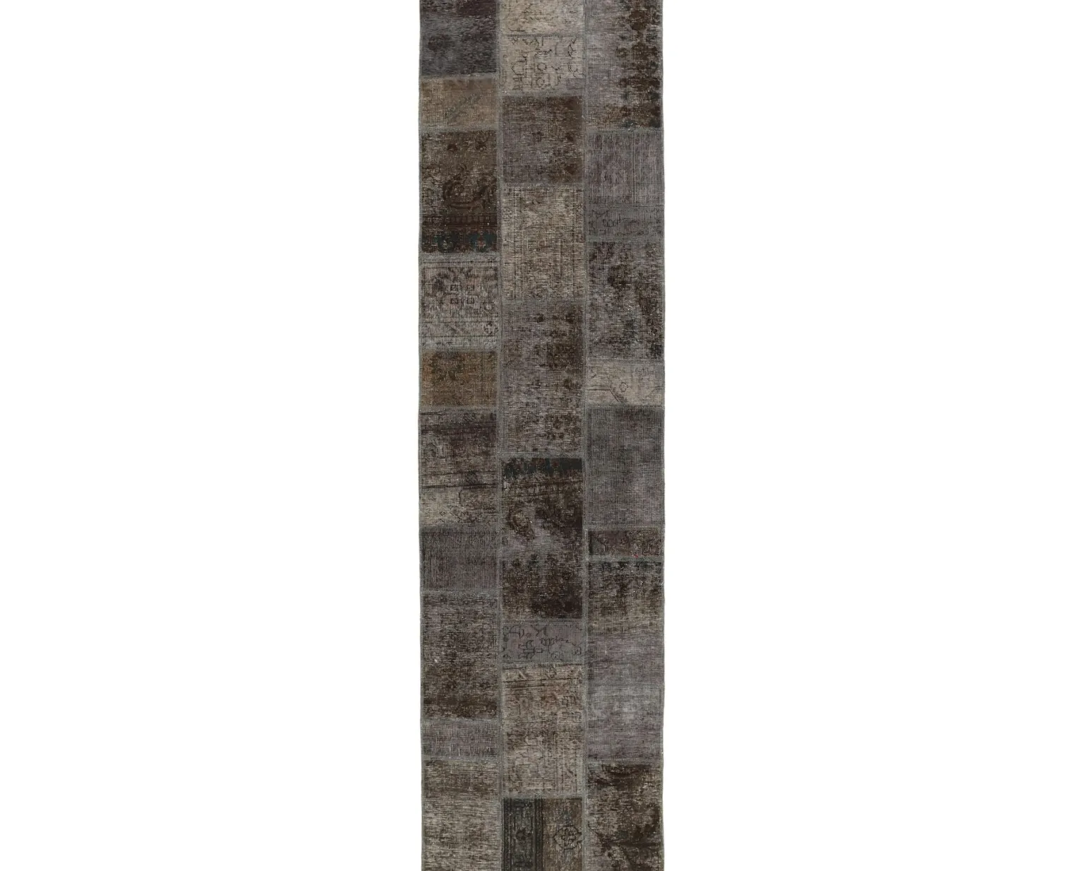Vintage Patchwork orientalisk matta 84 x 310 cm