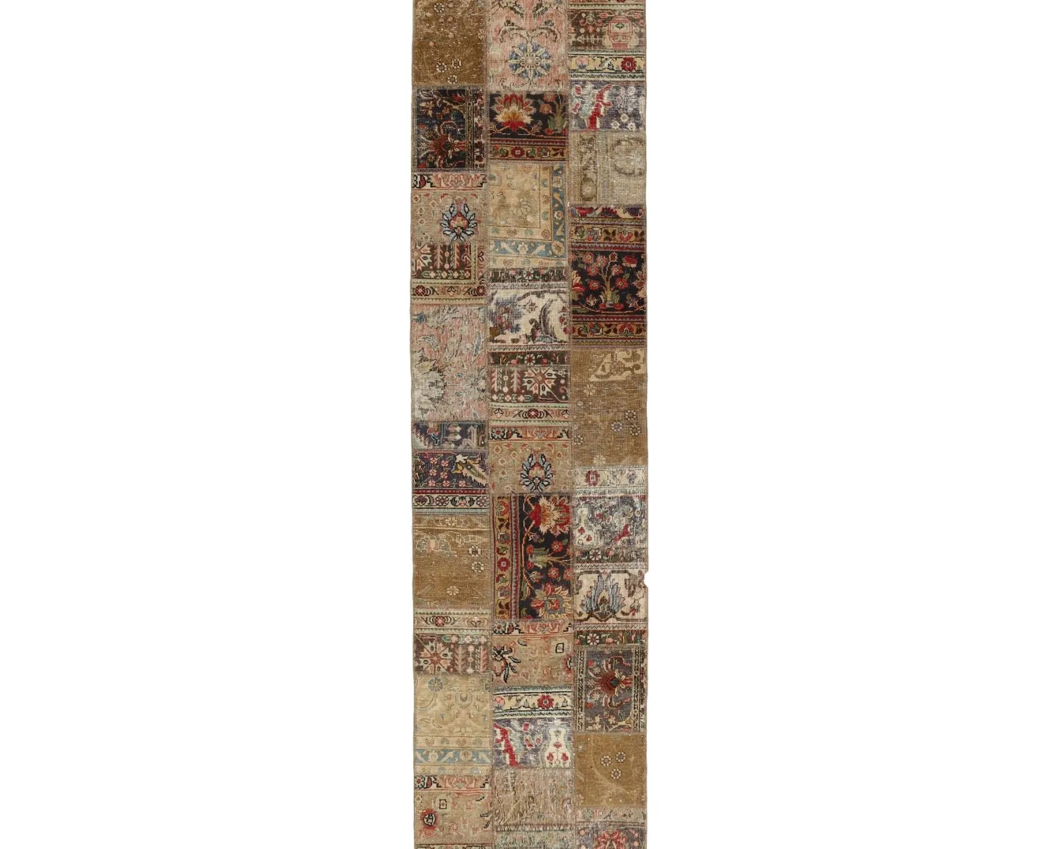 Vintage Patchwork orientalisk matta 82 x 312 cm