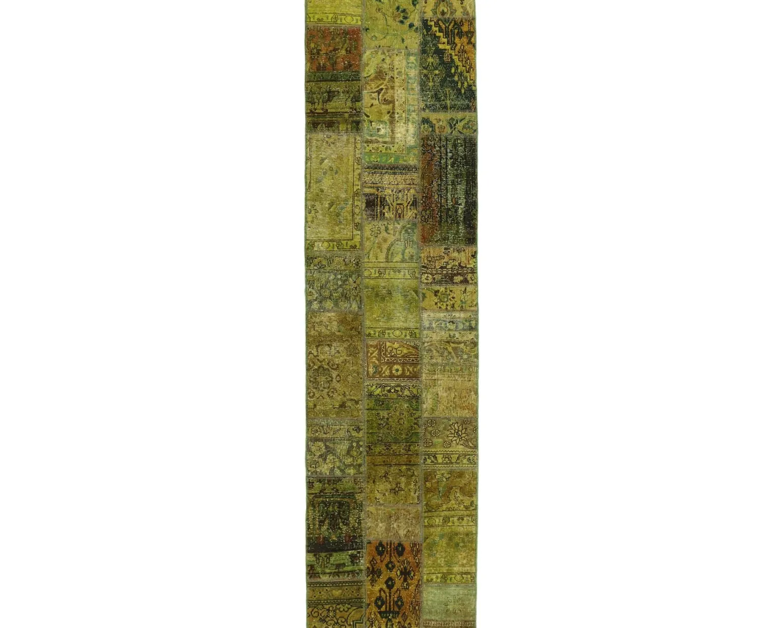 Vintage Patchwork orientalisk matta 82 x 305 cm