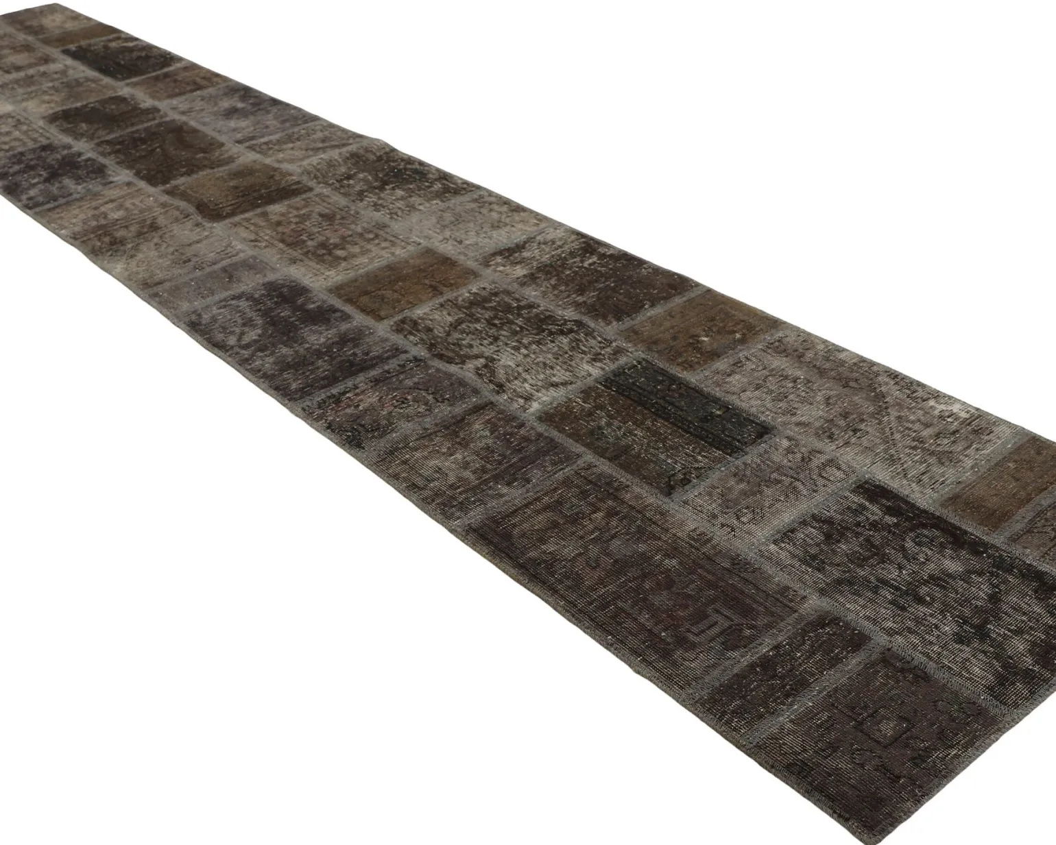 Vintage Patchwork orientalisk matta 82 x 409 cm