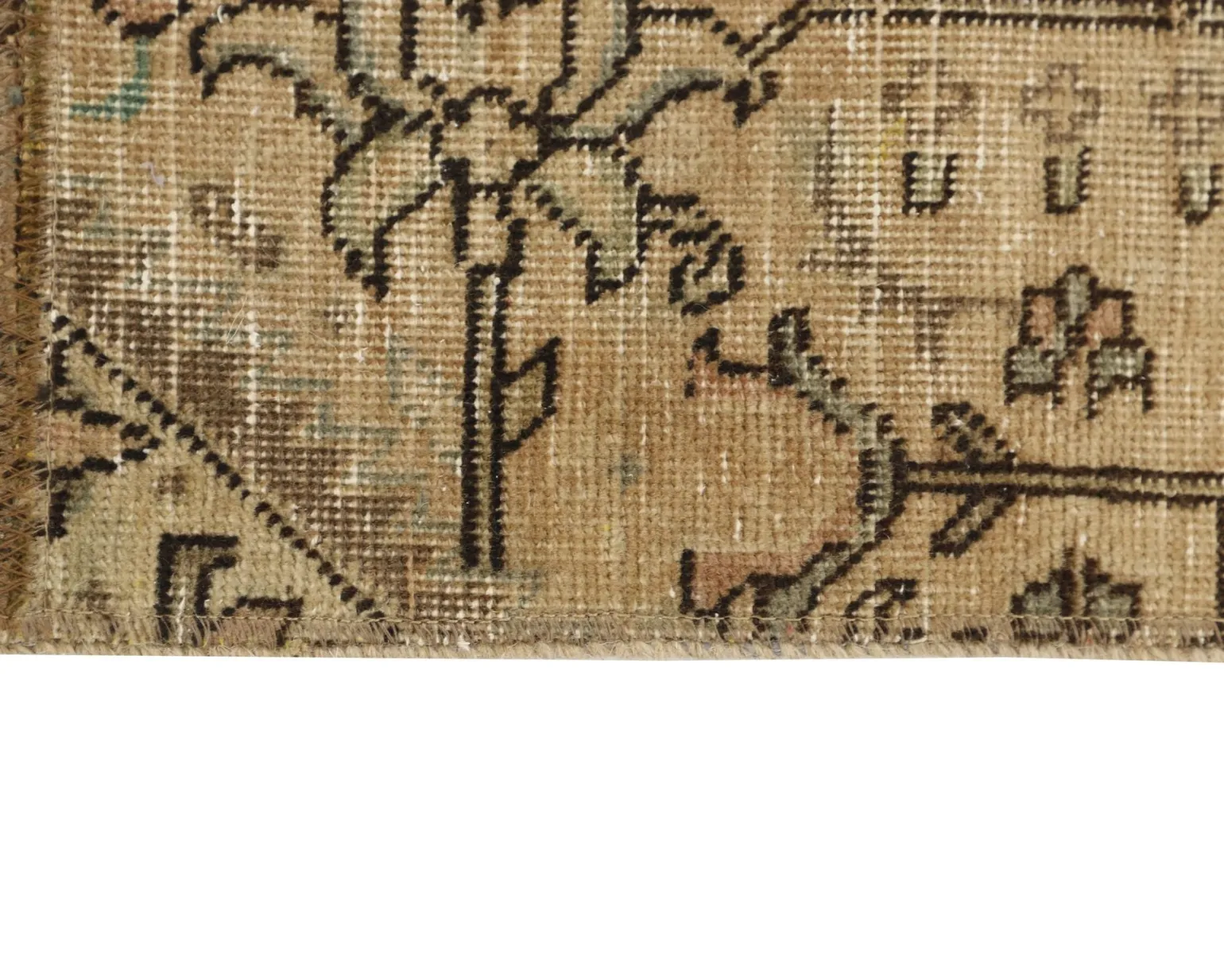 Vintage Patchwork orientalisk matta 75 x 258 cm