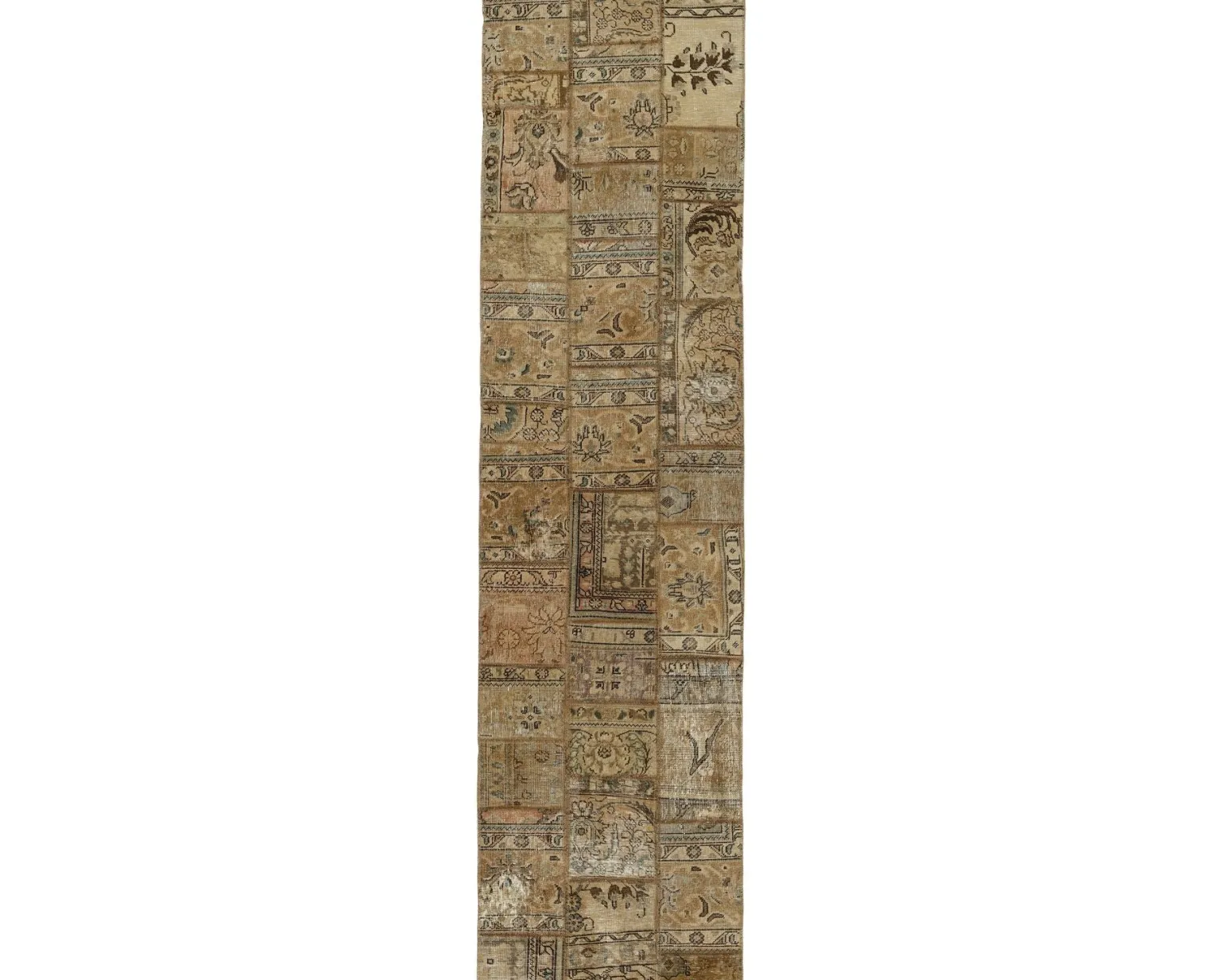 Vintage Patchwork orientalisk matta 80 x 309 cm