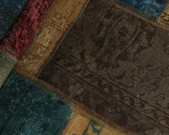 Vintage Patchwork orientalisk matta 84 x 307 cm
