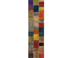 Vintage Patchwork orientalisk matta 82 x 309 cm