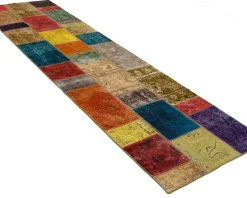 Vintage Patchwork orientalisk matta 82 x 309 cm