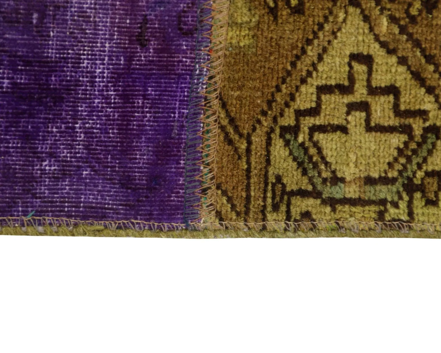 Vintage Patchwork orientalisk matta 81 x 413 cm