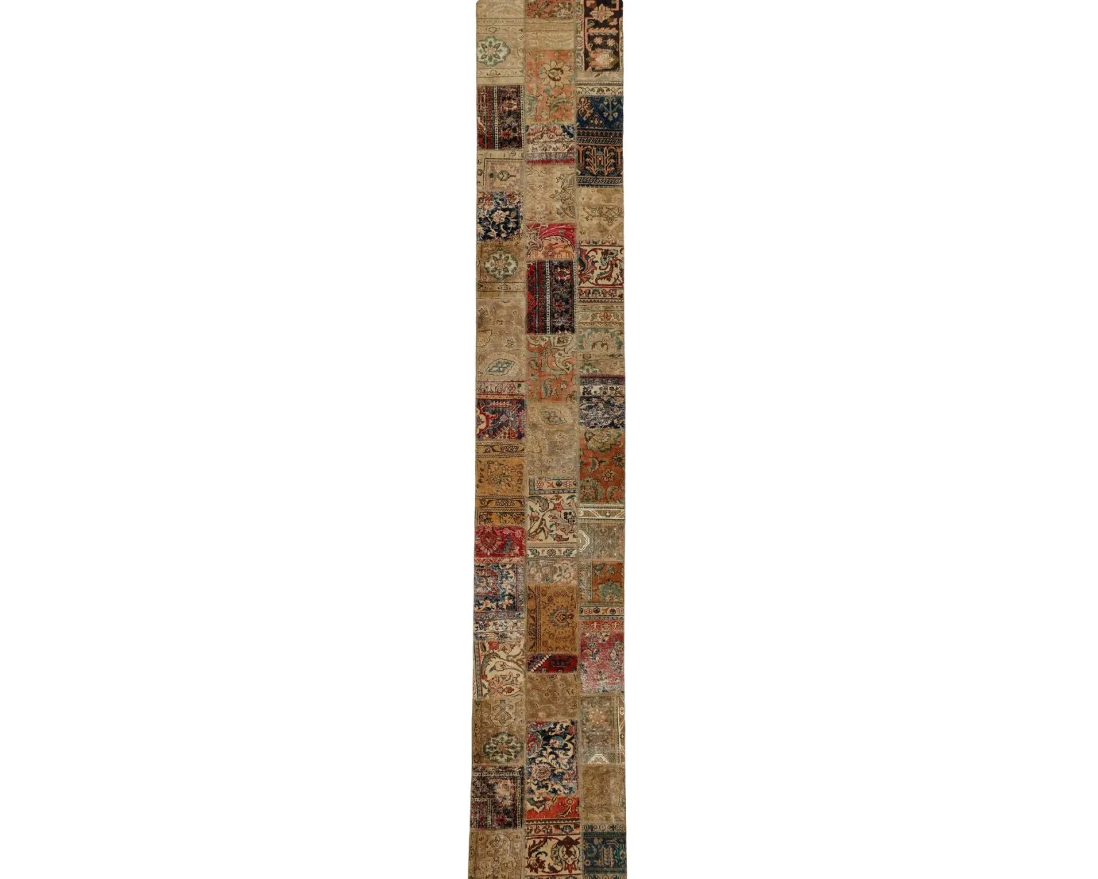 Vintage Patchwork orientalisk matta 80 x 502 cm