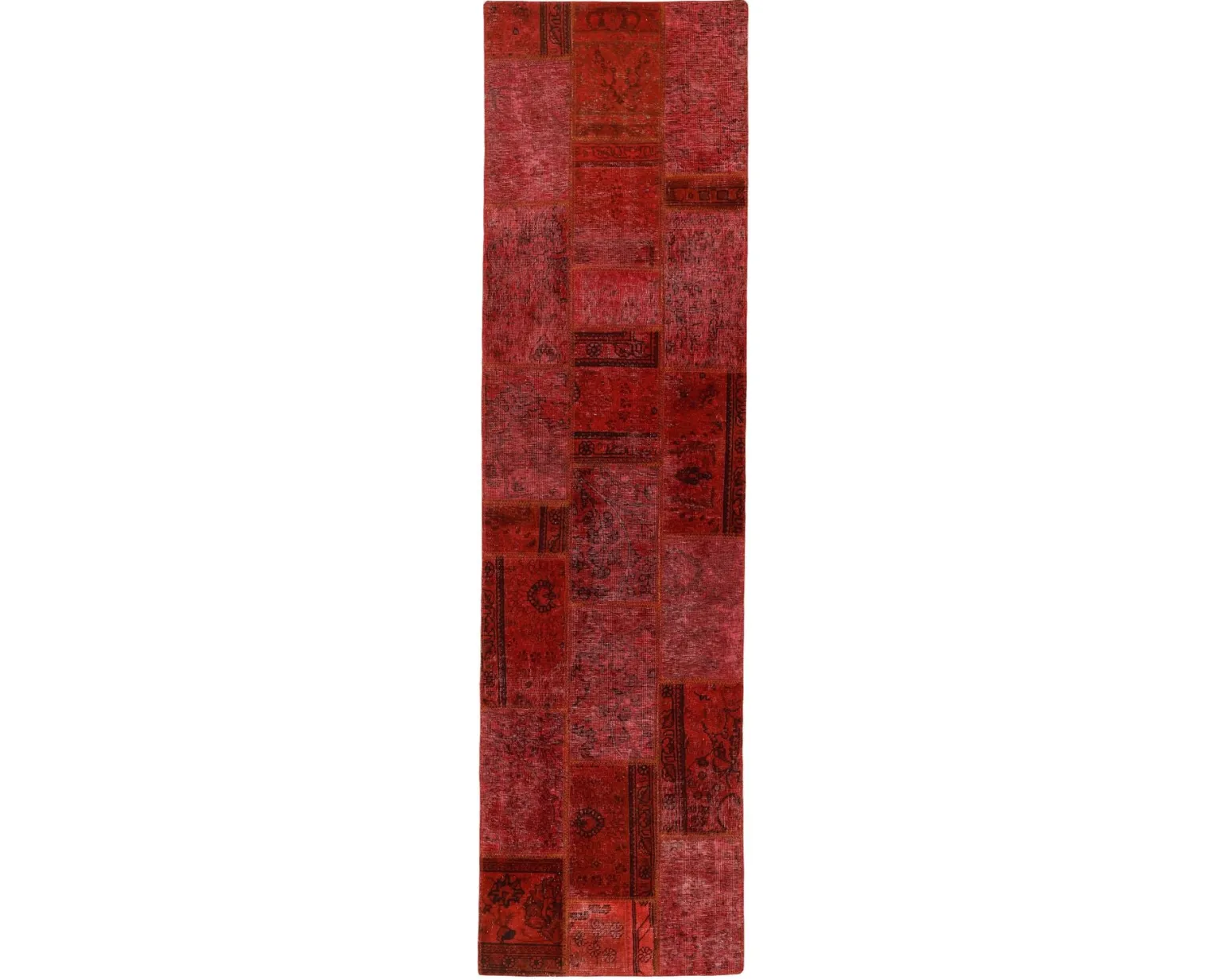 Vintage Patchwork orientalisk matta 83 x 306 cm