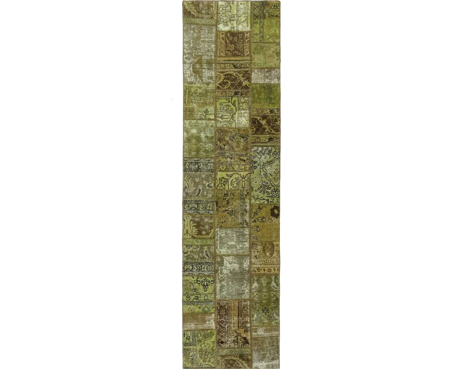 Vintage Patchwork orientalisk matta 81 x 307 cm