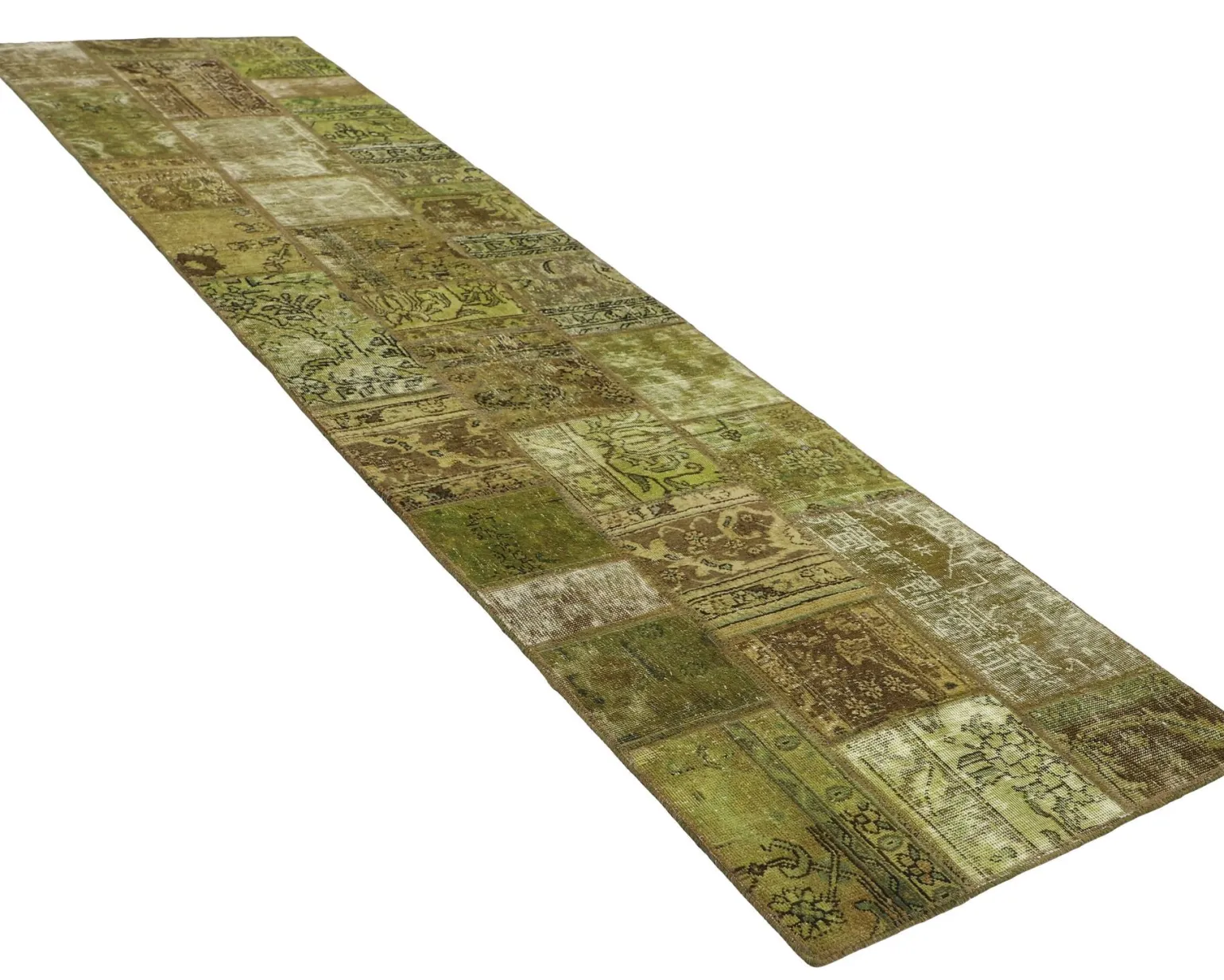 Vintage Patchwork orientalisk matta 81 x 307 cm
