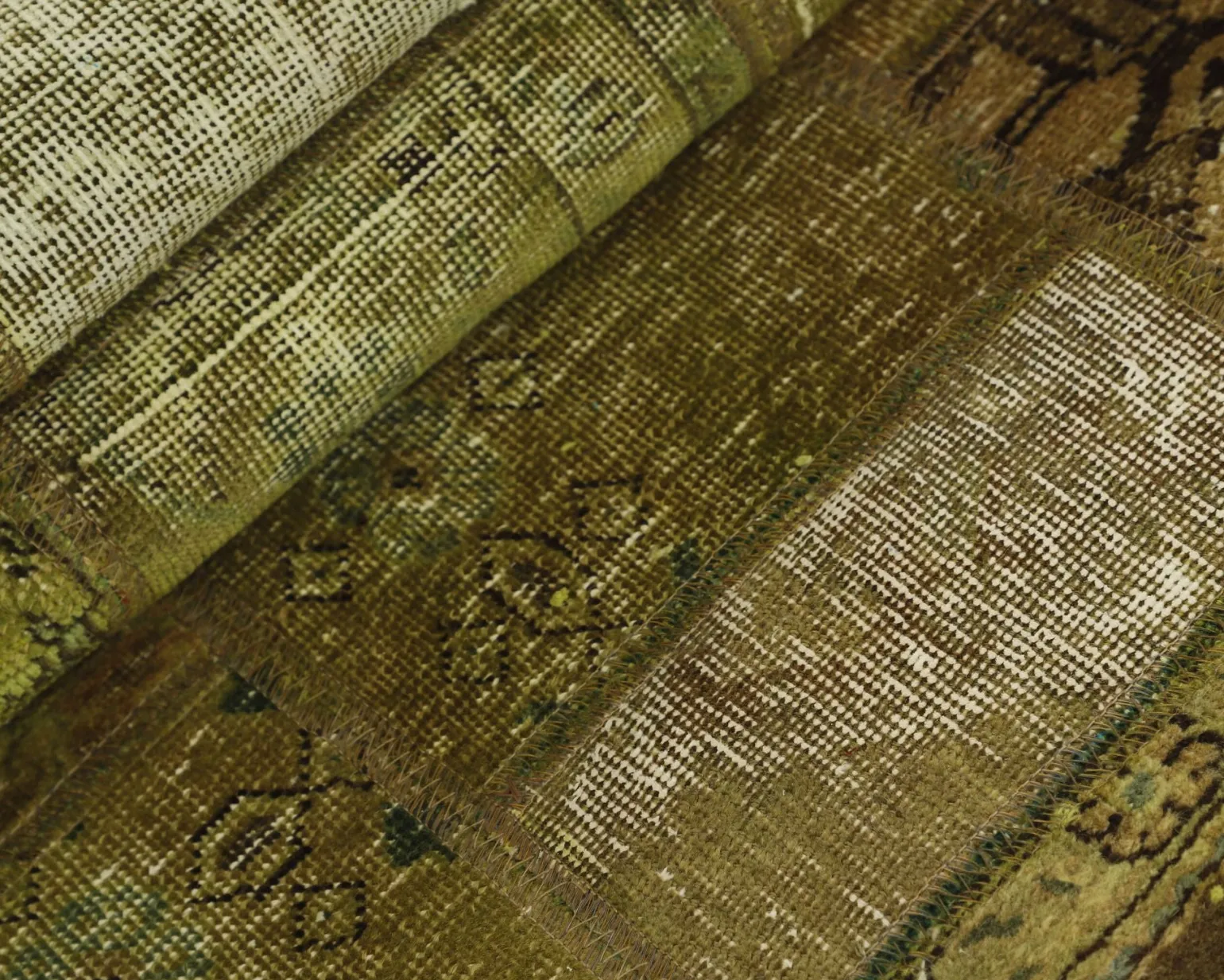 Vintage Patchwork orientalisk matta 81 x 309 cm