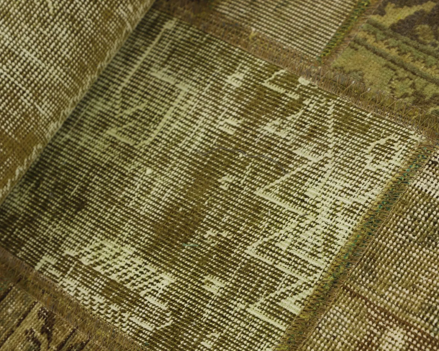 Vintage Patchwork orientalisk matta 75 x 204 cm
