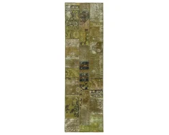 Vintage Patchwork orientalisk matta 76 x 255 cm