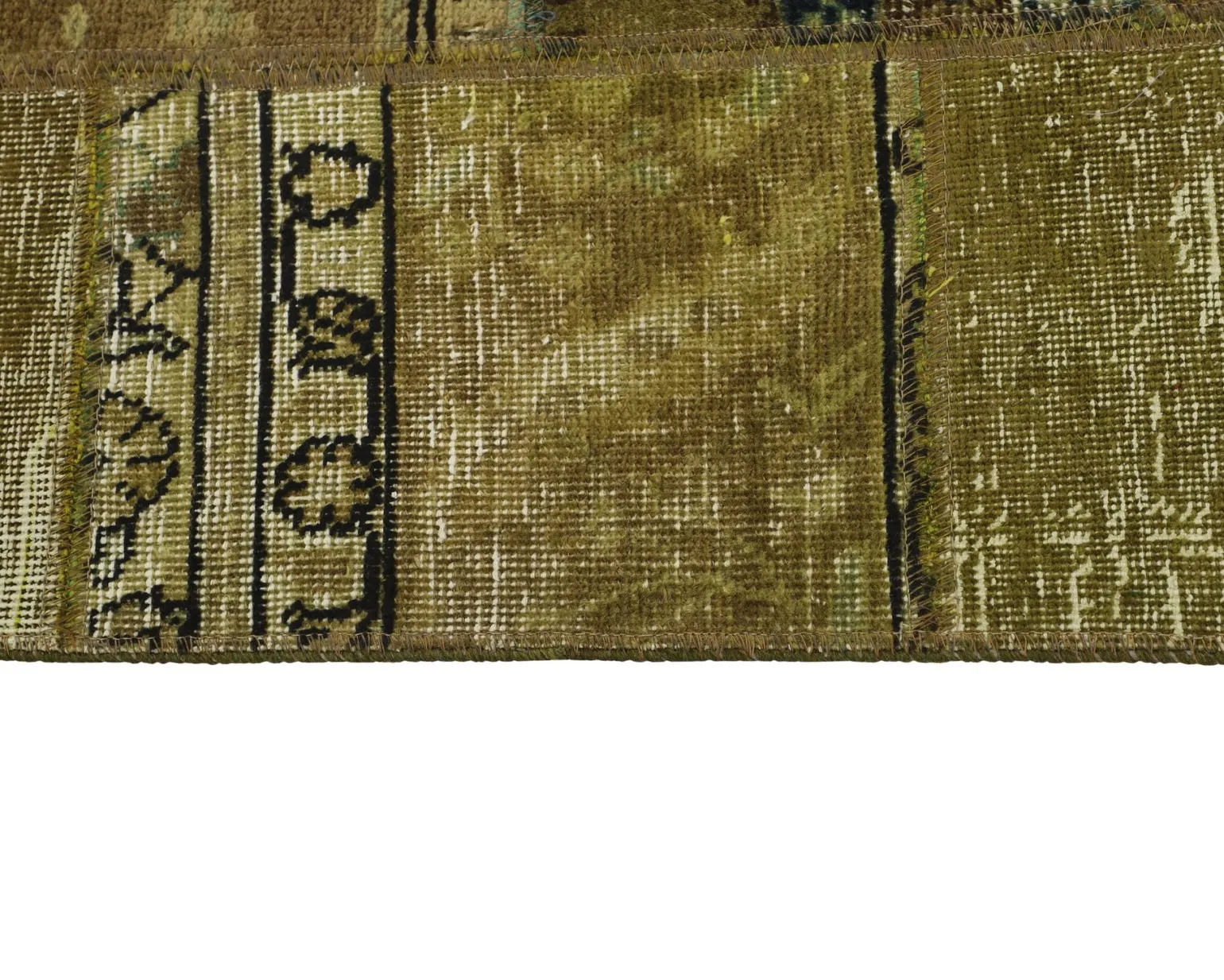 Vintage Patchwork orientalisk matta 76 x 255 cm