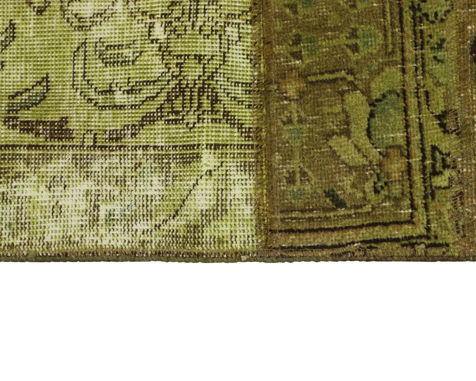 Vintage Patchwork orientalisk matta 75 x 258 cm