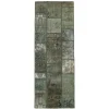 Vintage Patchwork orientalisk matta 76 x 203 cm